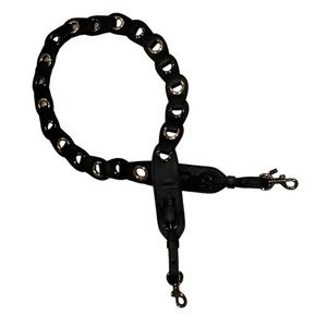 Coach Leather Shoulder Novelty Strap Black Multi